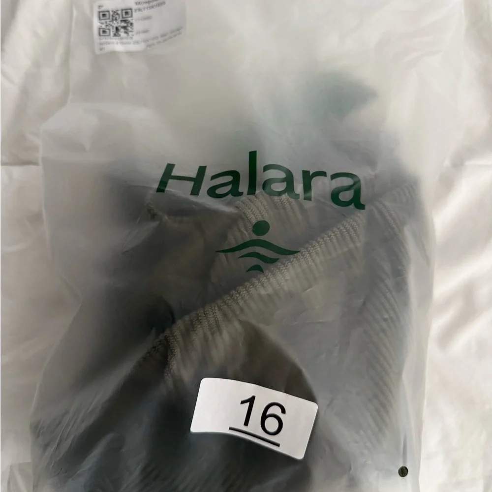 NWT HALARA Corduroy Lightweight Skirt/skort Sz Med/Small Green - Picture 5 of 5